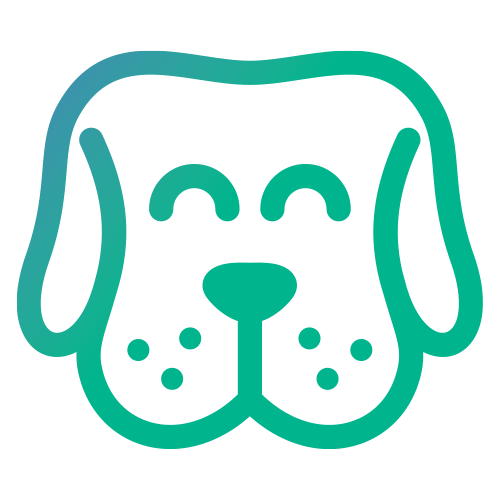 Pet-friendly icon of dog