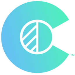 Mixed green and blue OBEX Colorado logo